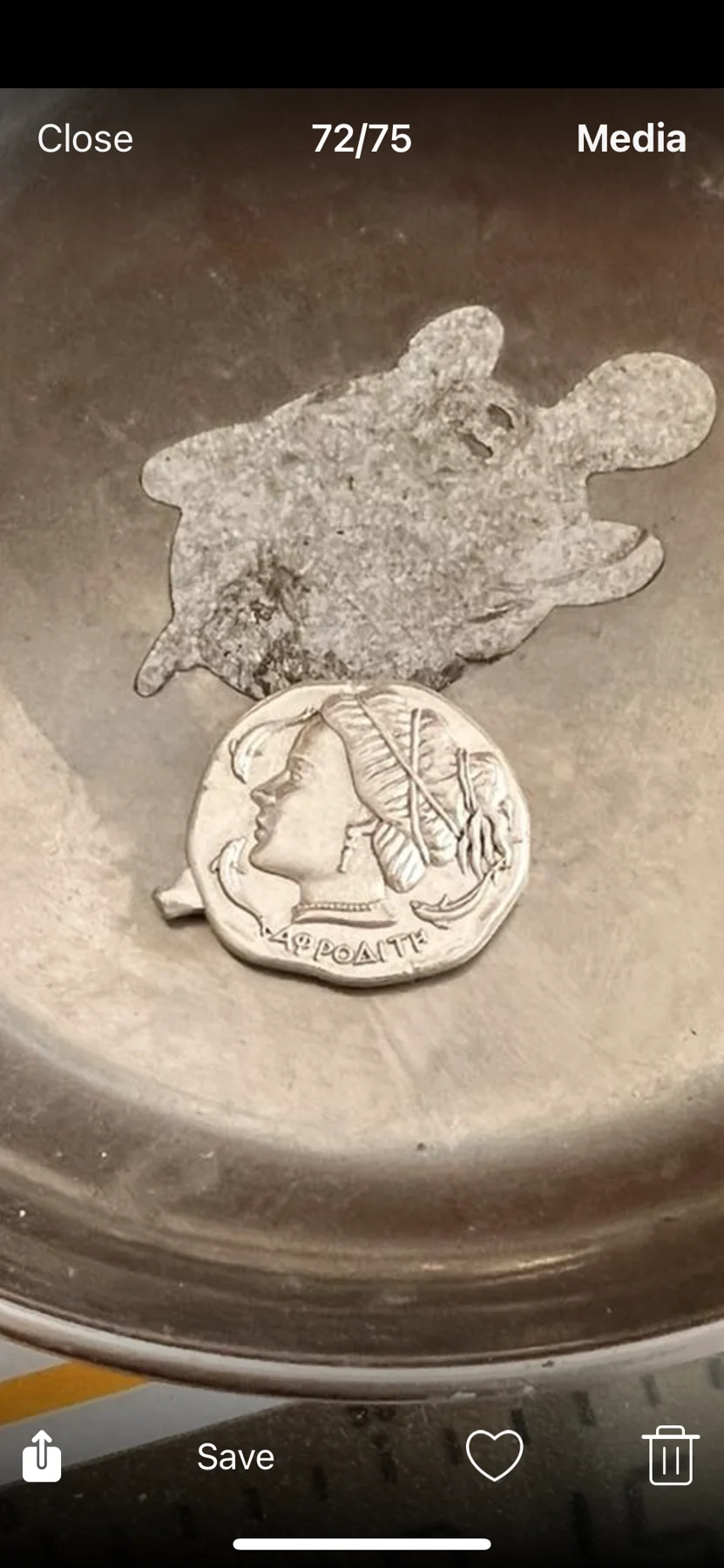 2023 Aphrodite Kythera Coin — photograph 11