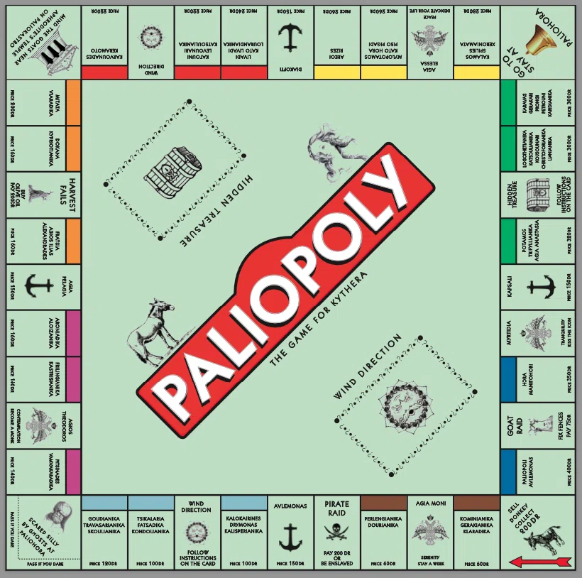 2015 Kythera Monopoly Board — image