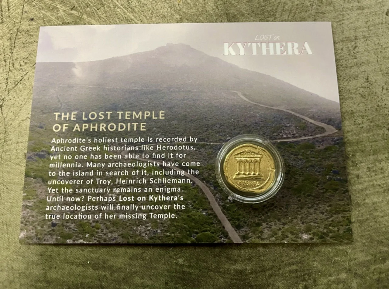 2023 Aphrodite Kythera Coin — photograph 22